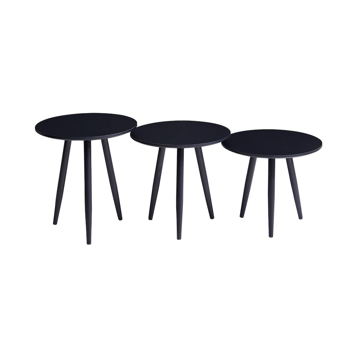Everfurn Wooden Finish 3 - Piece Monaco Coffee Table