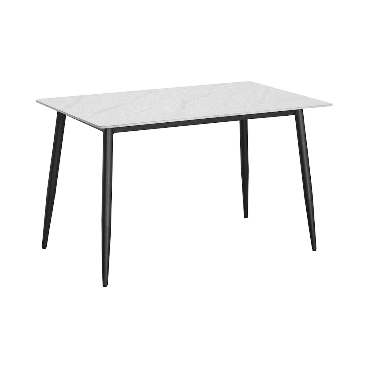 Everfurn Theo Dining Table - White, Box 2 of 2