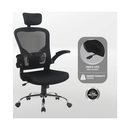 Everfurn Stagio Ergo High Back Office Chair
