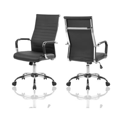 Everfurn Jupiter High Back Office Chair with Padded Seat