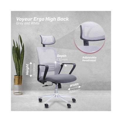 Everfurn Voyeur Ergo High Back