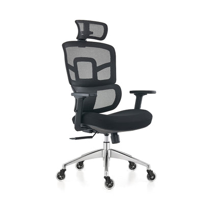 Everfurn Premium Graphite Ergo High Back Chair - Black