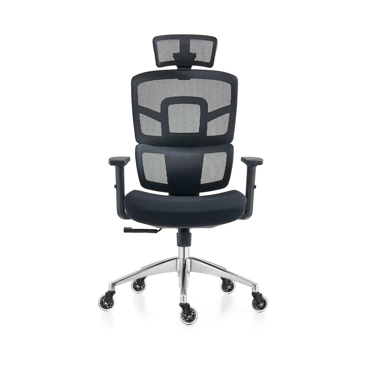 Everfurn Premium Graphite Ergo High Back Chair - Black