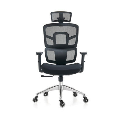 Everfurn Premium Graphite Ergo High Back Chair - Black