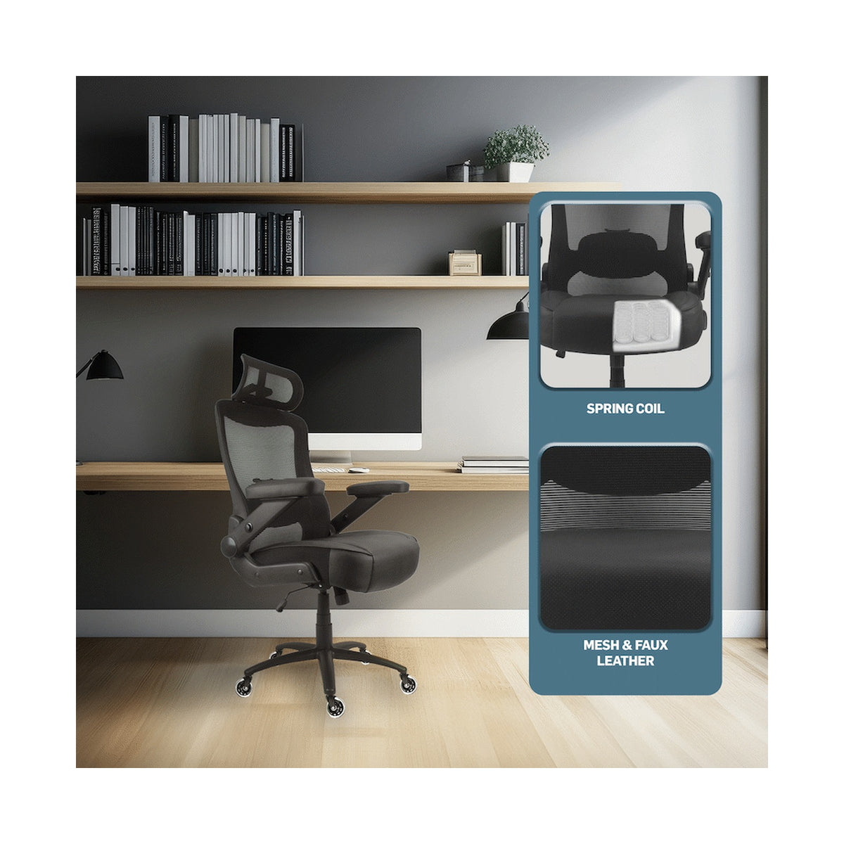Everfurn Calli High Back Chair
