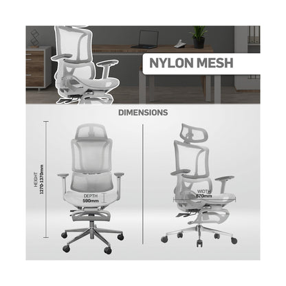 Everfurn Nebula High Back Office Chair - Ergonomic