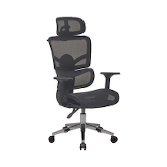 Everfurn Vortex High Back Office  Chair - Black