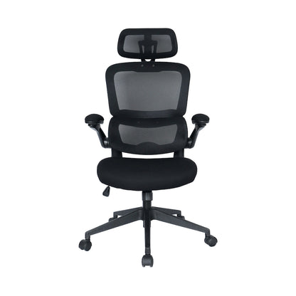 Everfurn Owen High Back Office Chair - Black