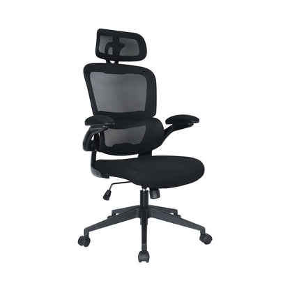 Everfurn Owen High Back Office Chair - Black