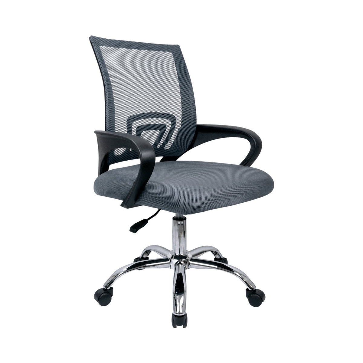 Everfurn Swift Mid Back Chair - Grey