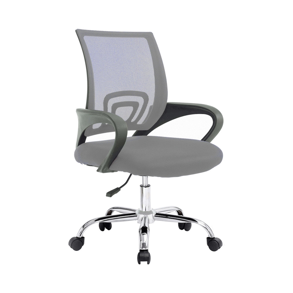 Everfurn Swift Mid Back Chair - Grey