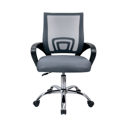 Everfurn Swift Mid Back Chair - Grey