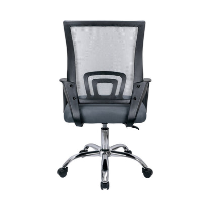 Everfurn Swift Mid Back Chair - Grey