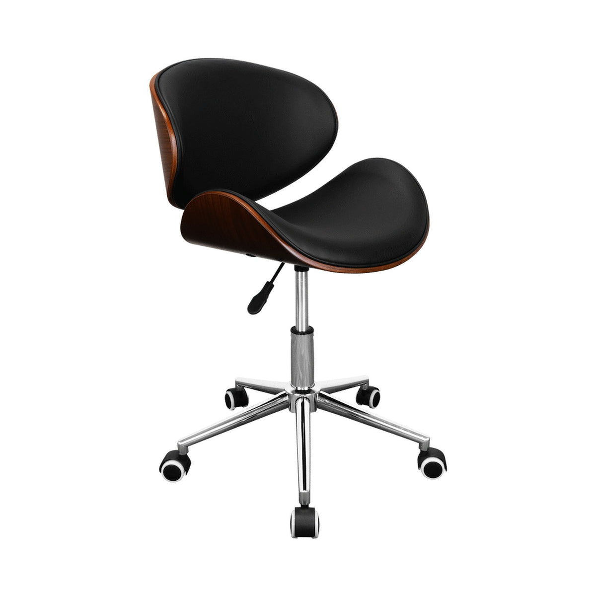 Amos Mid Back Office Chair - Black