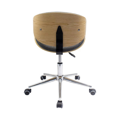 Amos Mid Back Office Chair - Grey