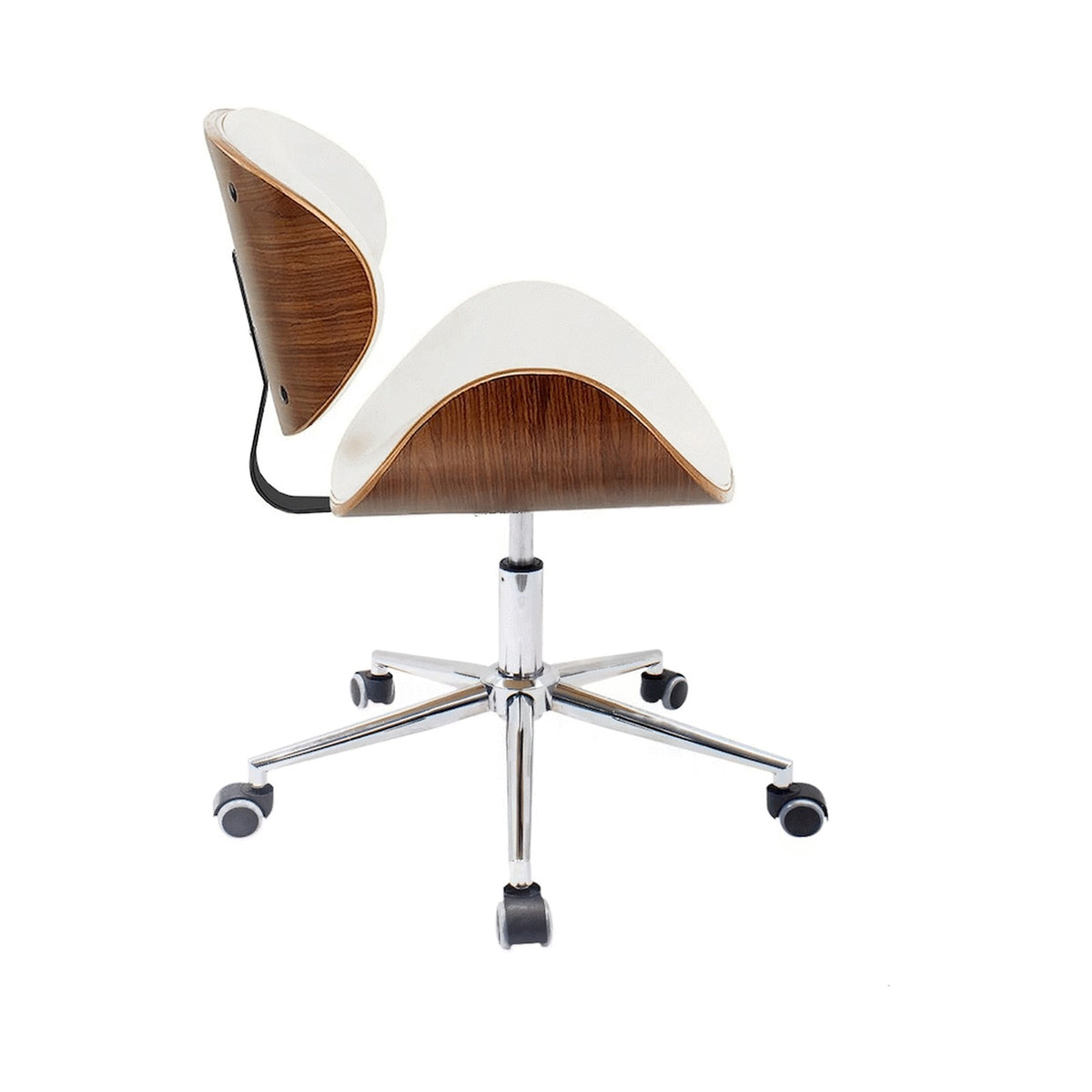 Amos Mid Back Office Chair - White
