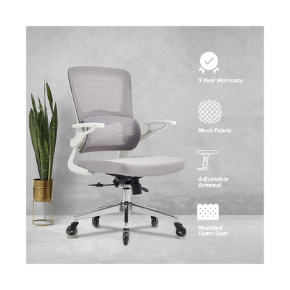 Everfurn Dakota Ergo Mid-Back