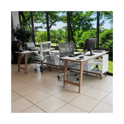 Everfurn Dakota Ergo Mid-Back