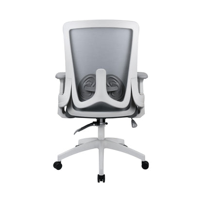 Everfurn Skye Mid Back Office Chair - Grey