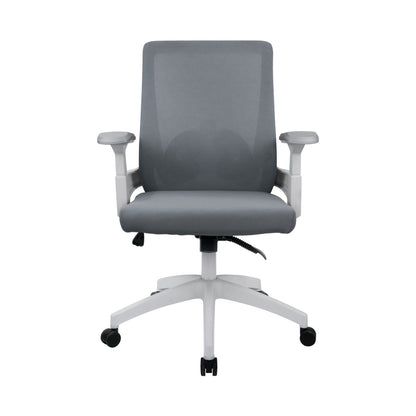 Everfurn Skye Mid Back Office Chair - Grey