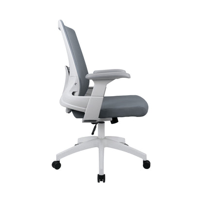Everfurn Skye Mid Back Office Chair - Grey