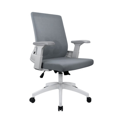 Everfurn Skye Mid Back Office Chair - Grey
