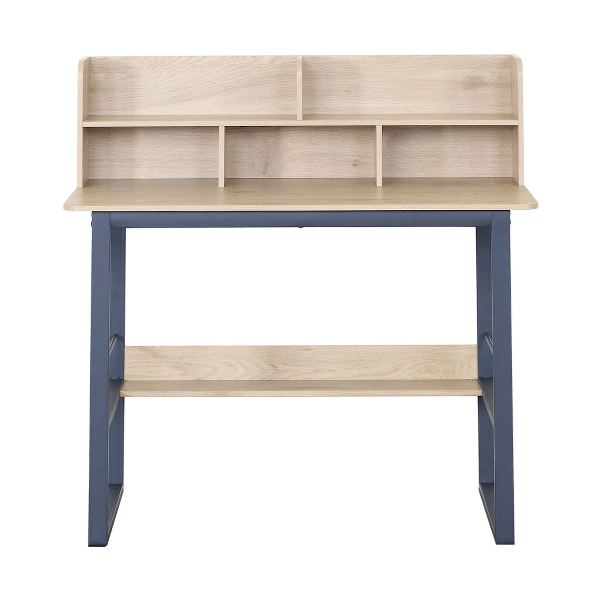 Everfurn Marcel Office Desk With Shelves