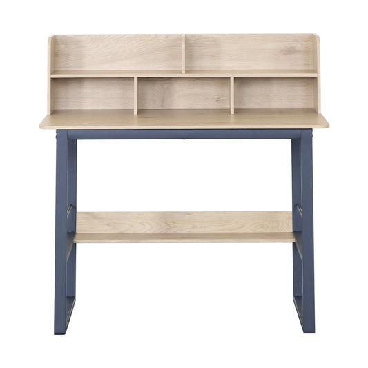 Everfurn Marcel Office Desk With Shelves