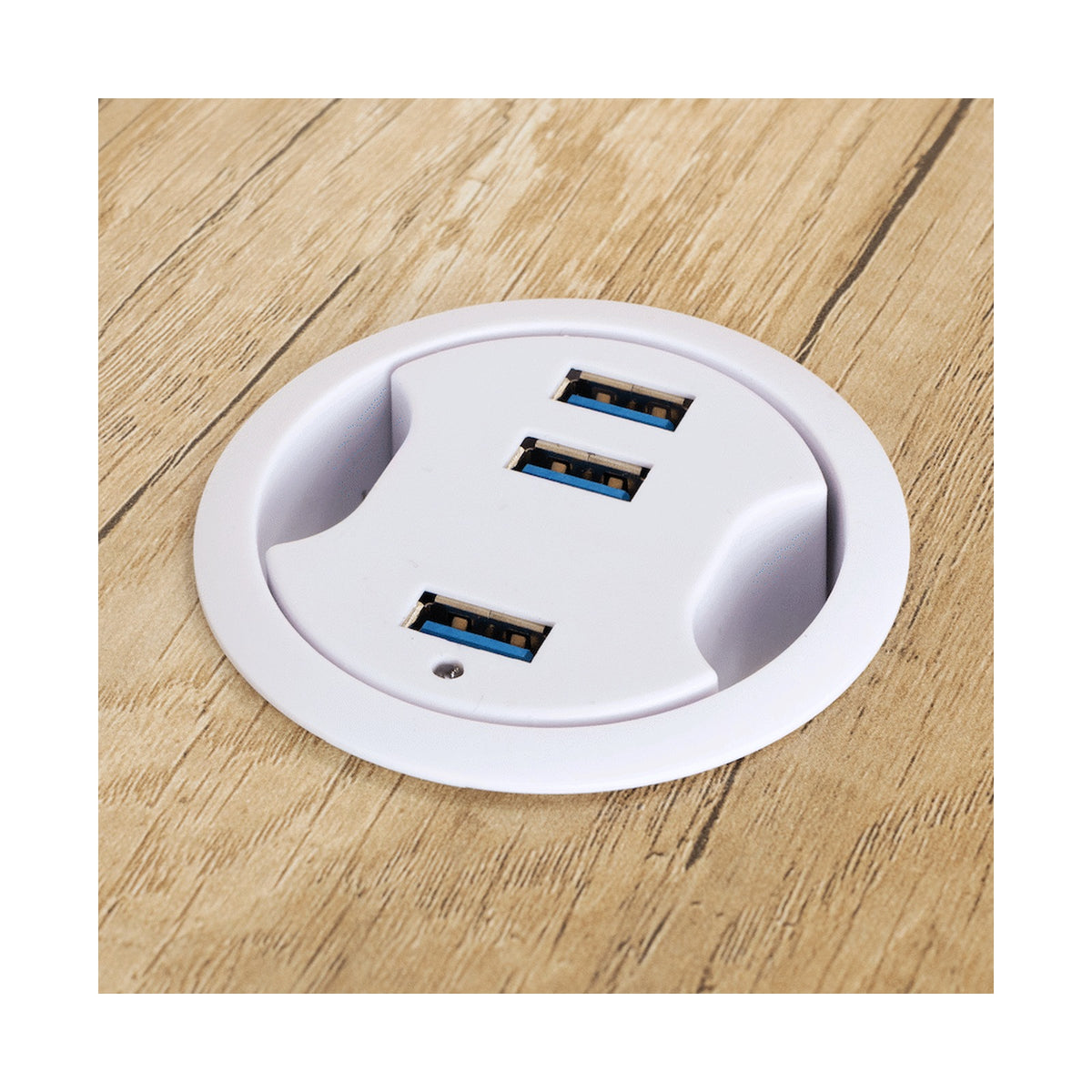 Everfurn Premium Milan Smart Office Desk, 2 x 3.1 USB Port