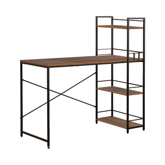 Everfurn Regal Desk - Dark Oak