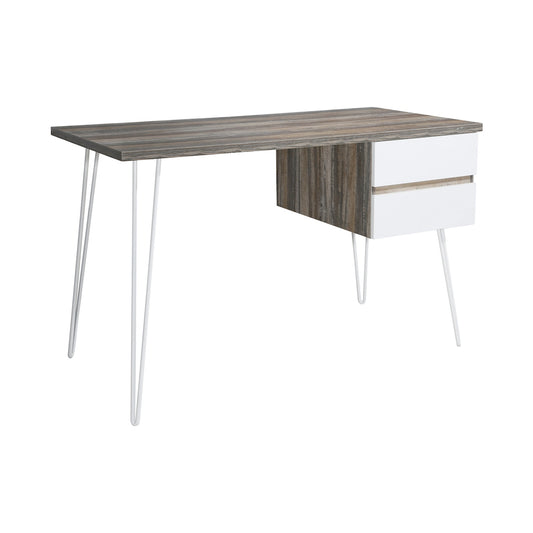 Everfurn Noble Desk with Two Drawers