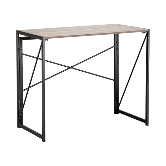 Everfurn SkyBright Folding Desk, No Assembly Required, Office Desk