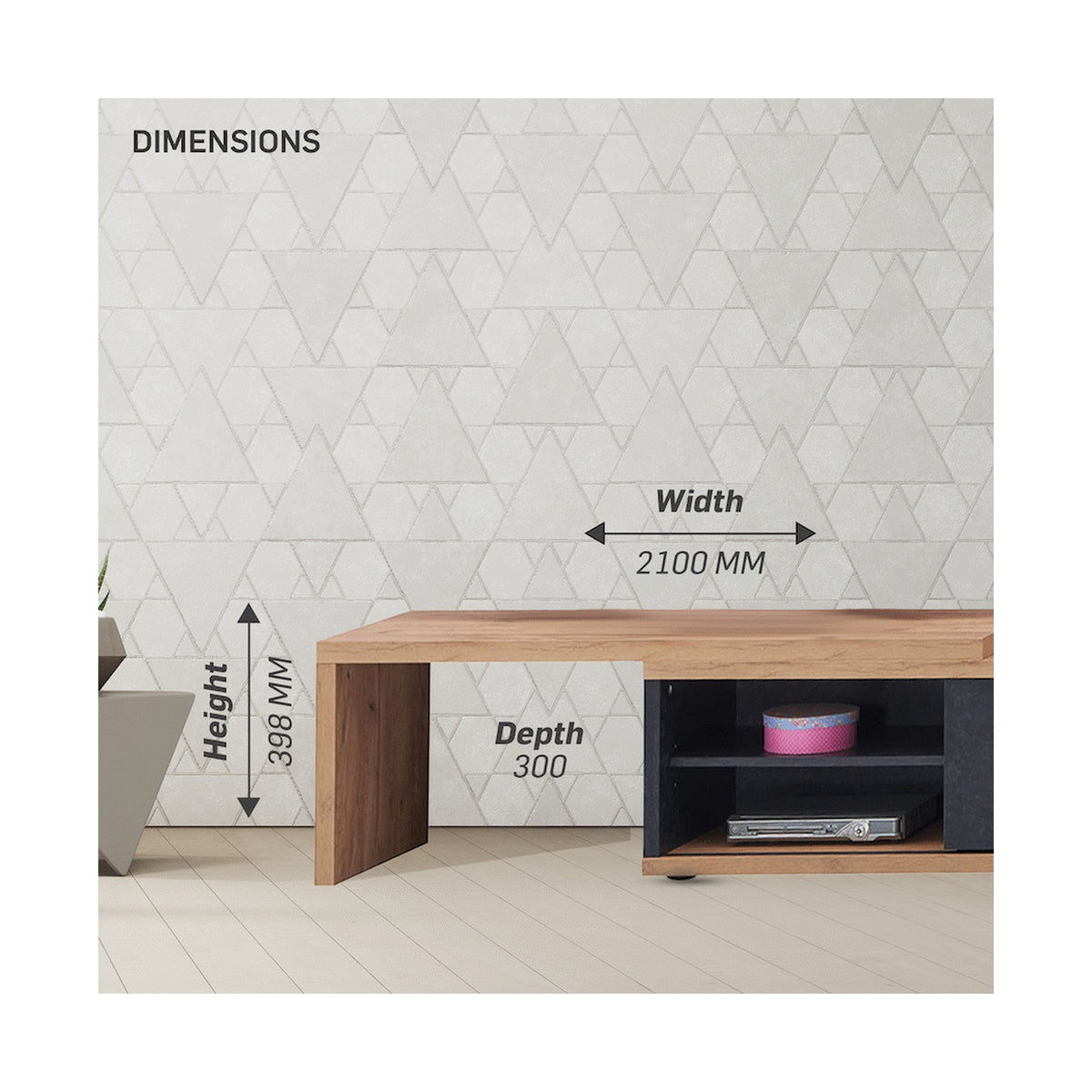 Everfurn Extendable TV Stand