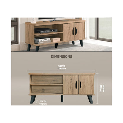 Everfurn Altitude Tall TV Stand