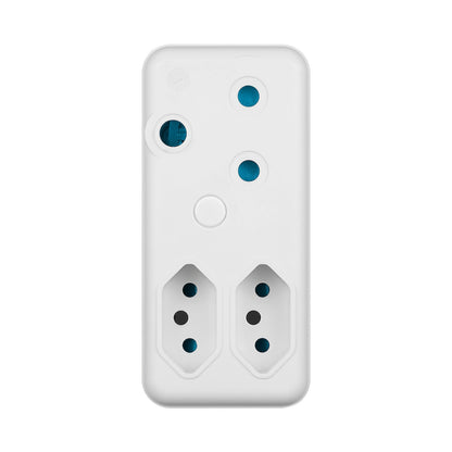 Ellies 3-Way Adaptor - White