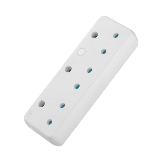 Ellies 3-Way 3-Pin Adaptor