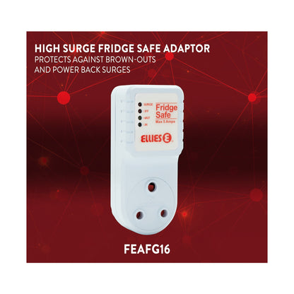 Ellies High Surge Fridge Safe Adaptor