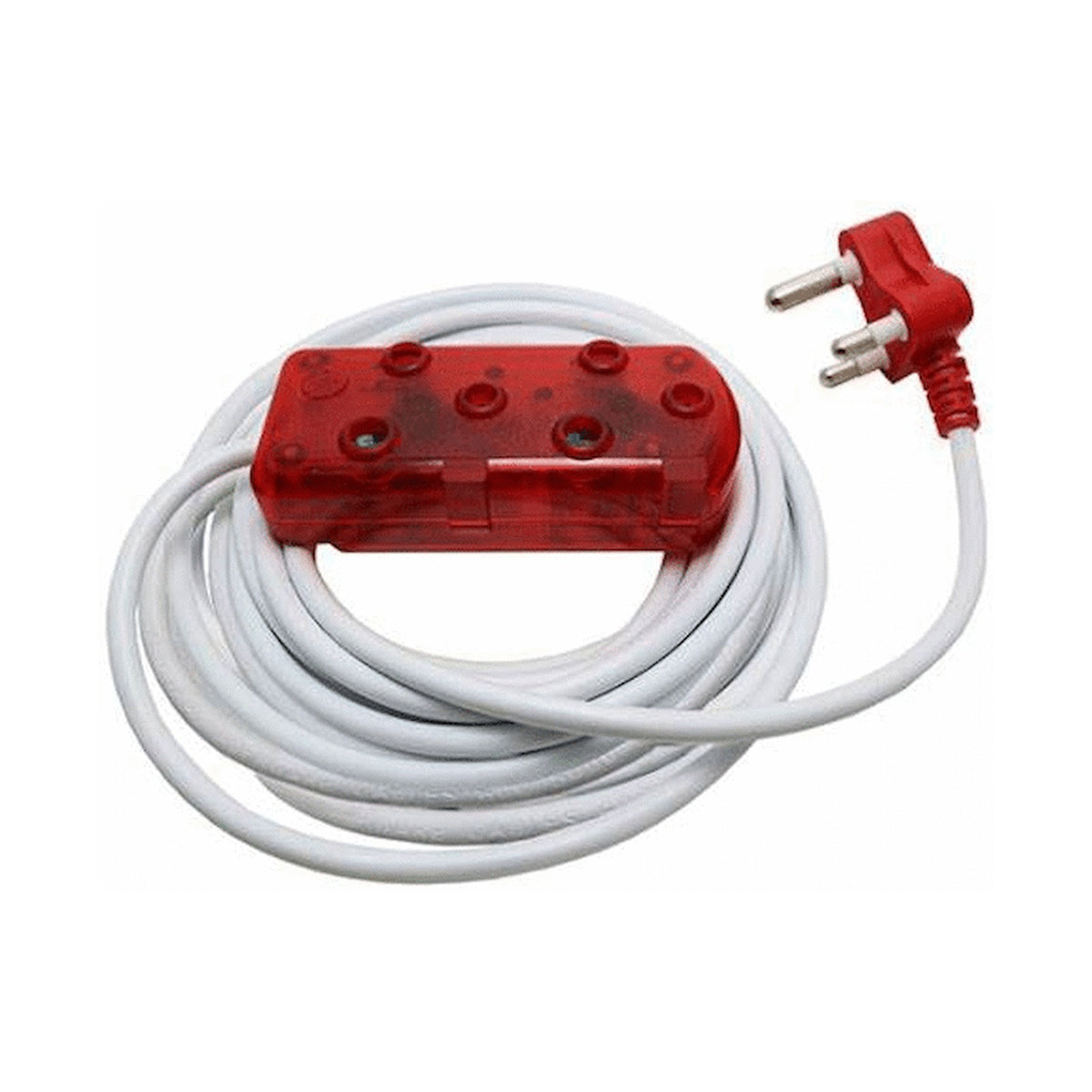 Ellies 2 Way Light Duty Coloured Extension Lead -3M