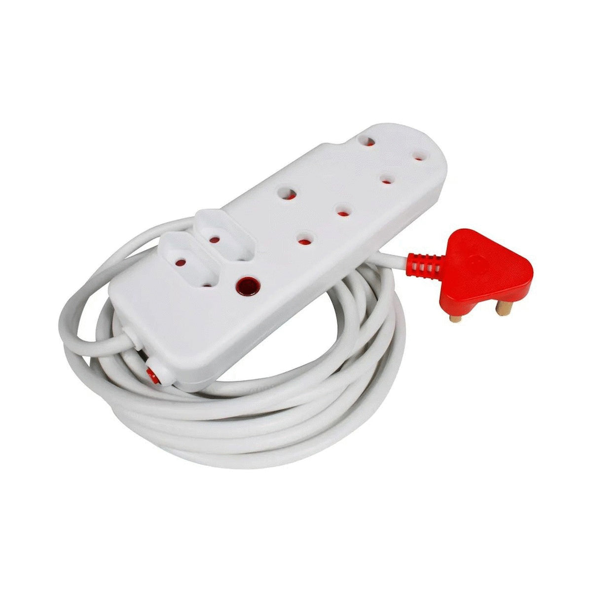Ellies 4-Way Medium Surge Extension Lead - 3m