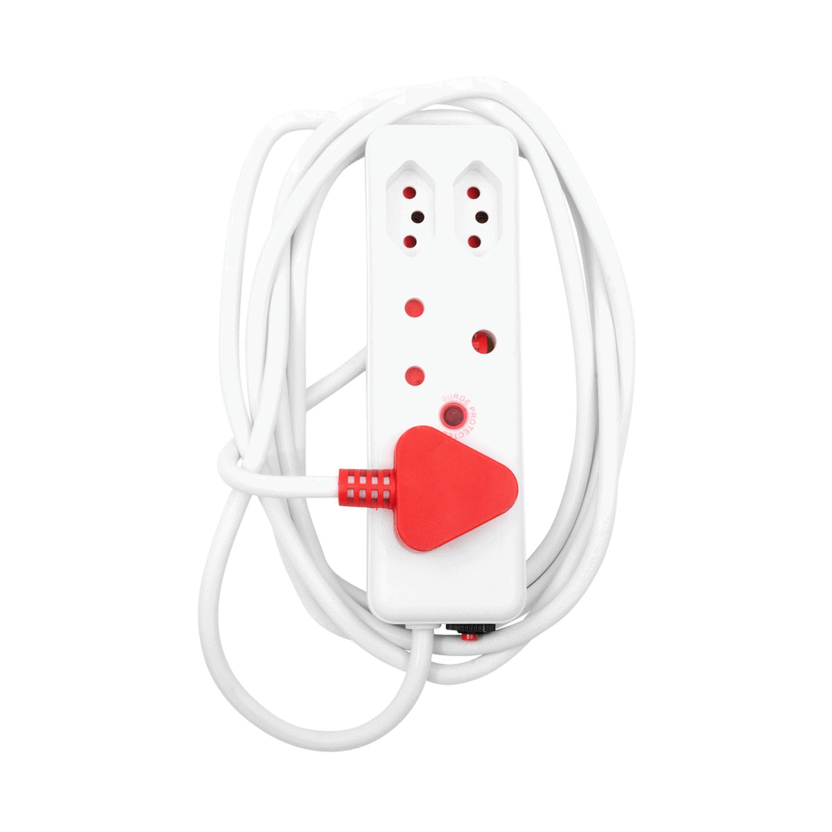 Ellies 4 Way Surge Extension Lead -3M - WT