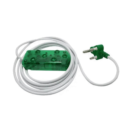 Ellies 2 Way Light Duty Coloured Extension Lead -5M