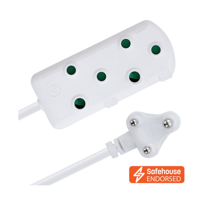 Ellies Side-by-Side Heavy-Duty Extension Lead - 10m