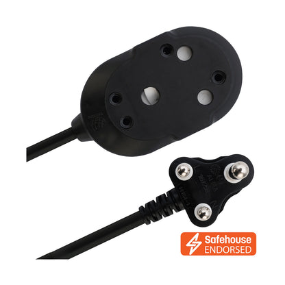 Ellies Back-to-Back Heavy-Duty Extension Lead - 20m