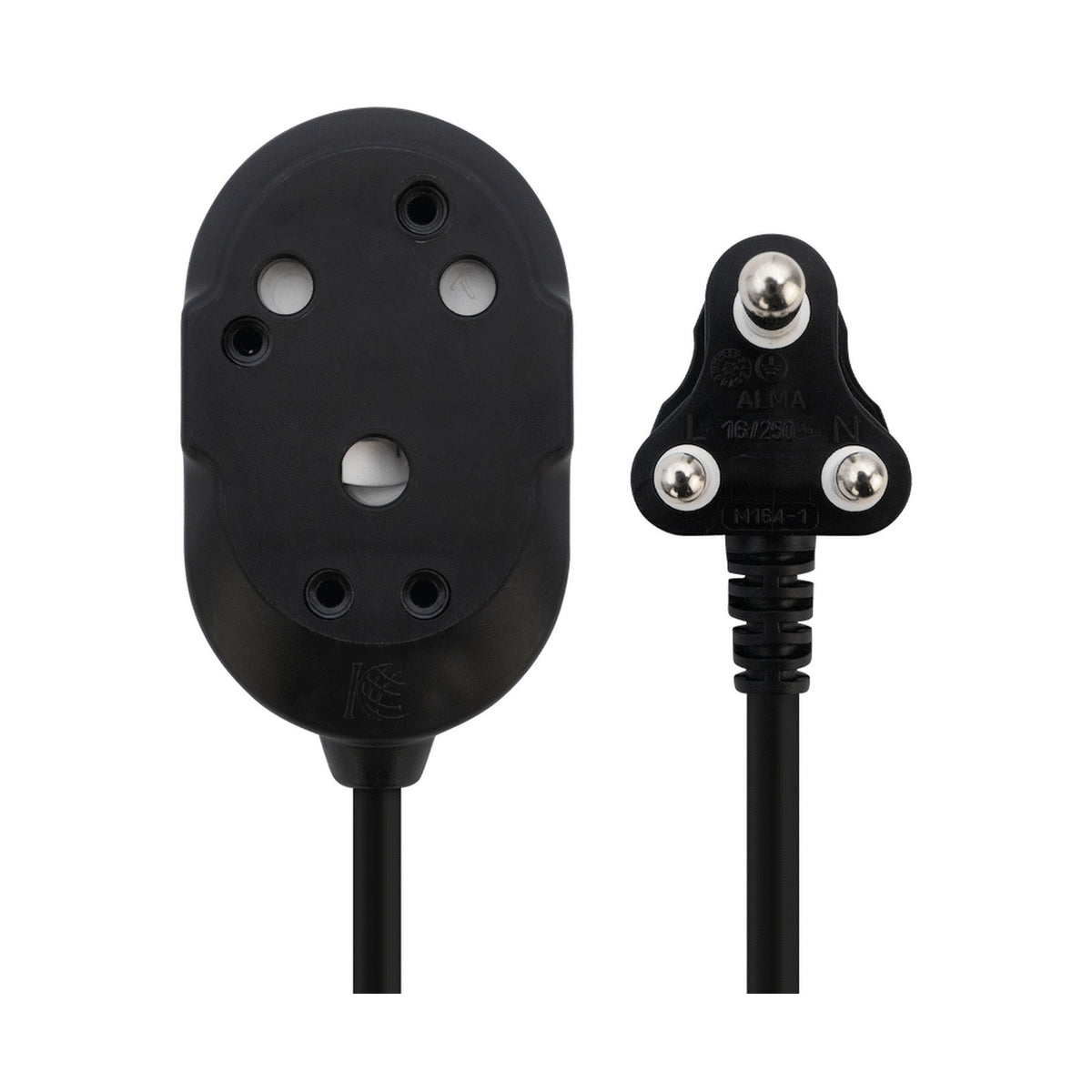 Ellies Back to Back Heavy Duty Extension Lead - 3m