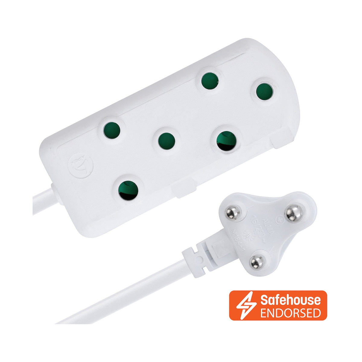 Ellies Side by Side Heavy Duty Extension Lead - 3m