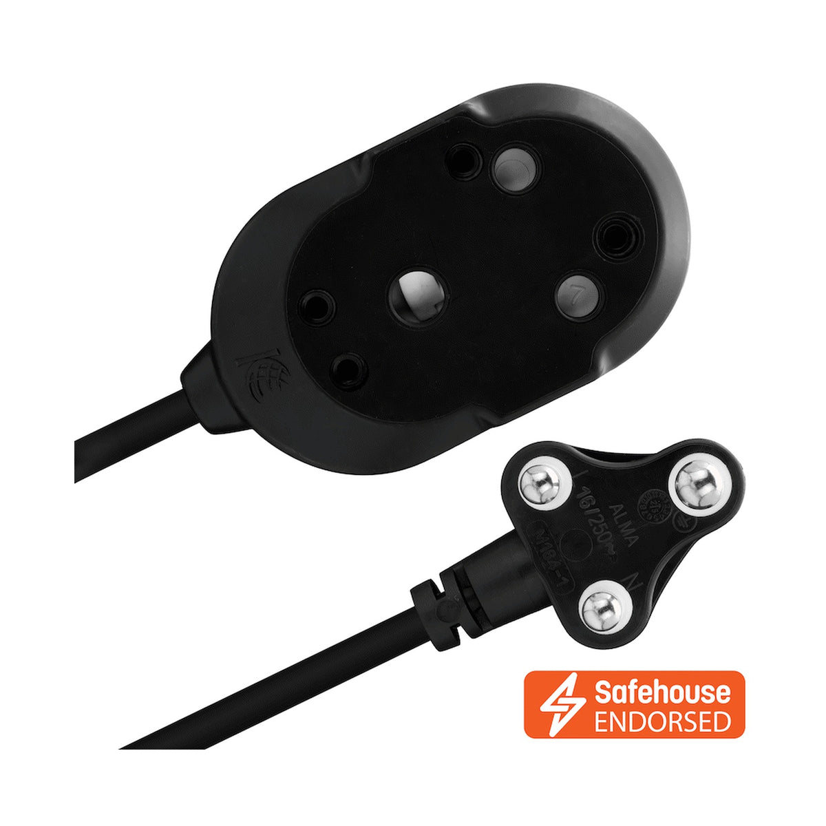 Ellies Back to Back Heavy Duty Extension Lead - 5m