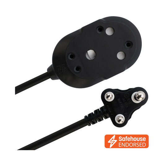Ellies Back-to-Back Light-Duty Extension Lead - 10m