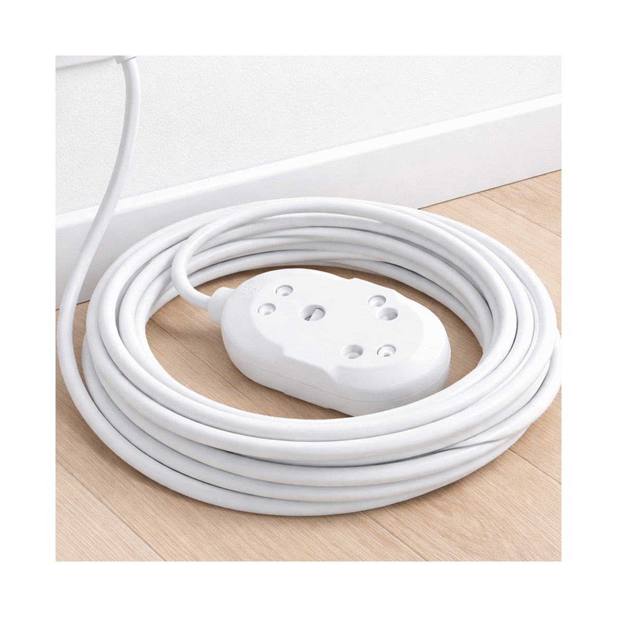 Ellies Back-to-Back Light-Duty Extension Lead - 3m
