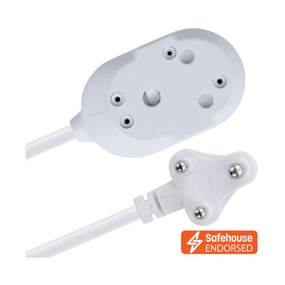 Ellies Back to Back Light Duty Extension Lead-5M