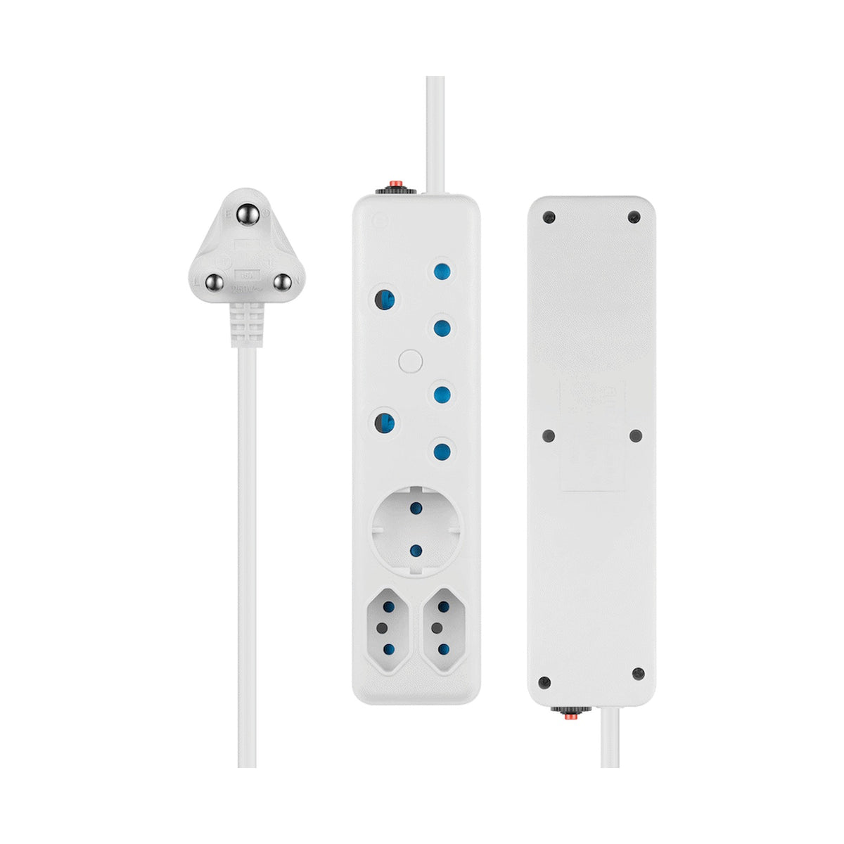 Ellies 5-Way Multiplug - 0.5m